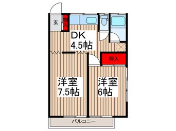 間取図 第二清美荘