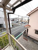 室内からの展望 第二清美荘