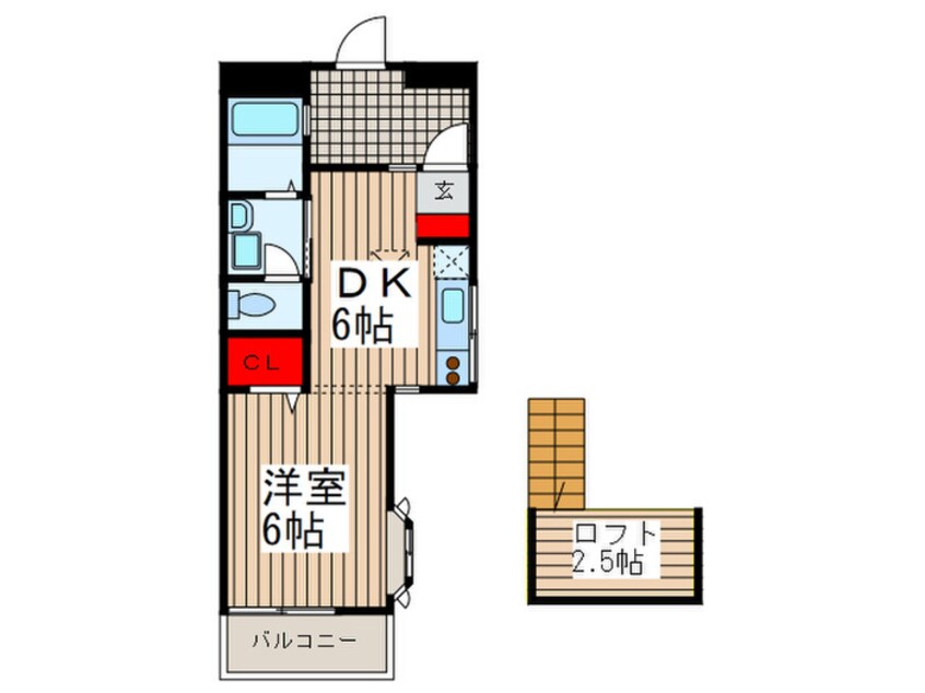 間取図 オアシスＬ