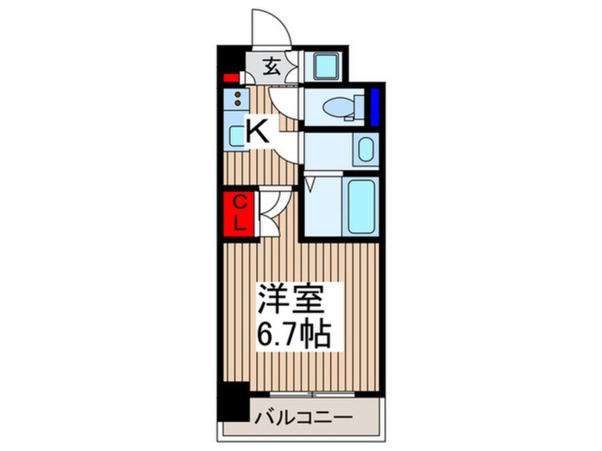 間取図 S-RESIDENCE戸田公園