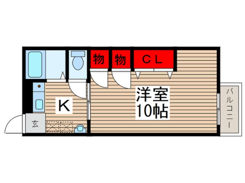 間取図 ソレイユ野田