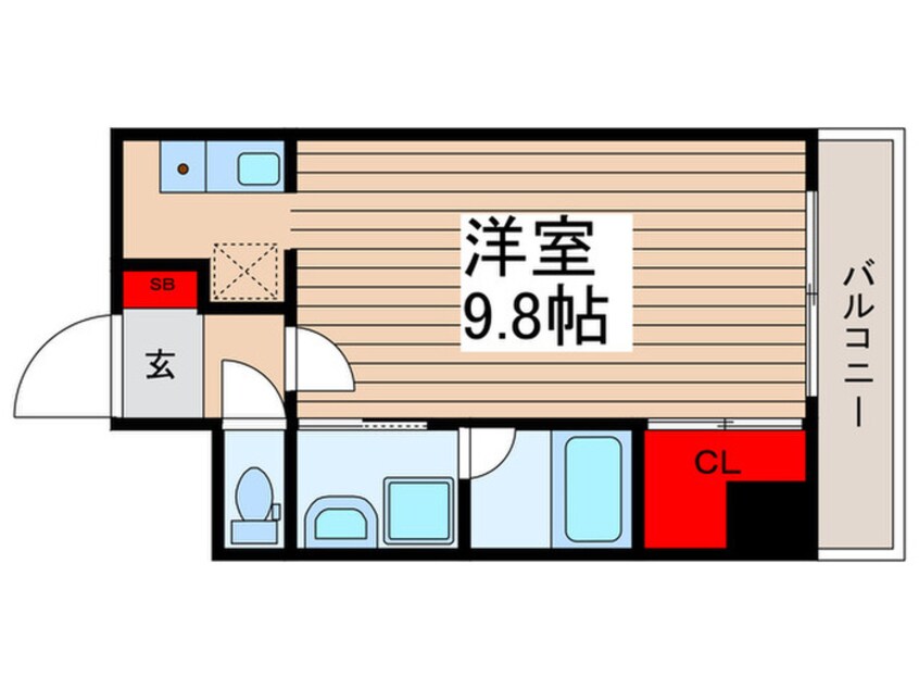 間取図 アルファ浅草