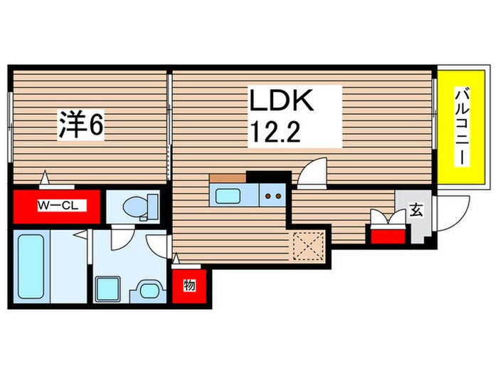 間取り図 ヴィラヴェント・Si