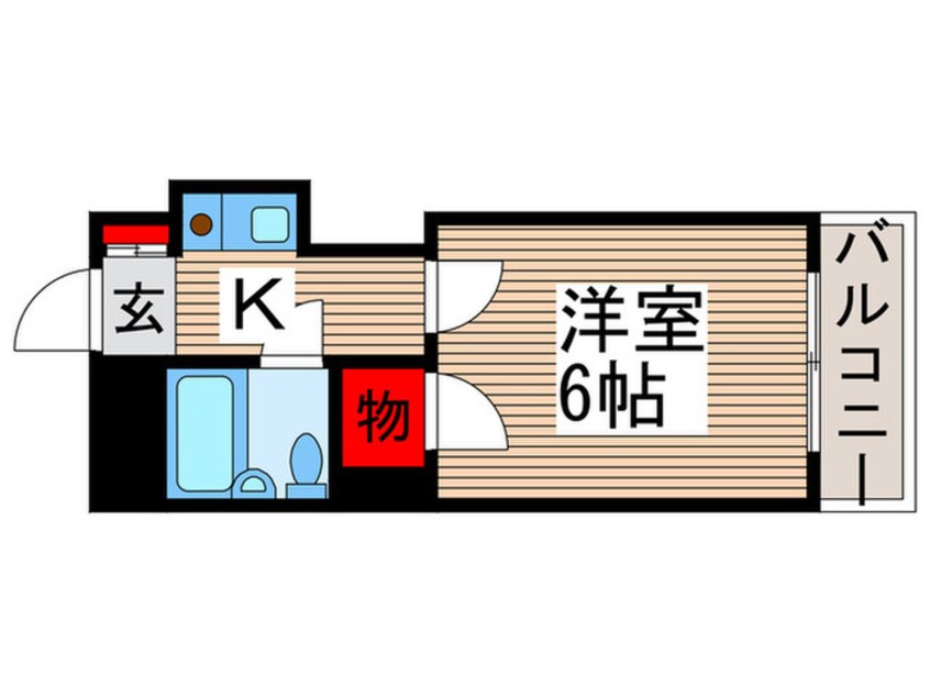 間取図 サンライズ小川