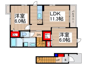 間取図 ヴィオラⅠ