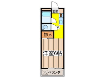 間取図 帝京マンション　　