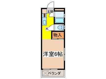 間取図 帝京マンション　　