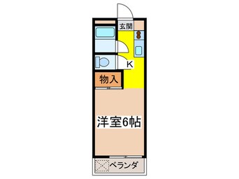 間取図 帝京マンション　　