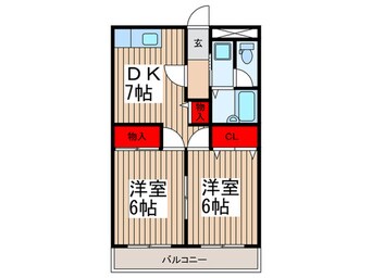 間取図 ＹＳＣ（１Ｆ）