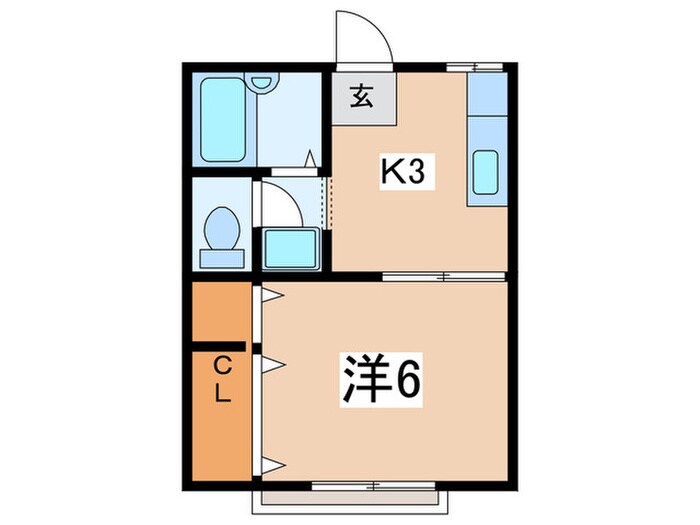 間取り図 フラッツかなもり