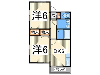 間取図 アバンテ宮川