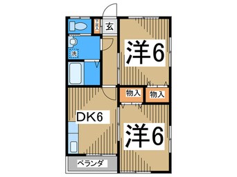 間取図 アバンテ宮川