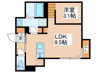 間取図 グローリア明大前