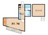 ウイング奥沢 1Kの間取り
