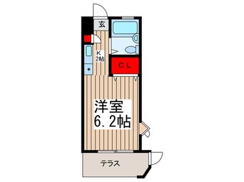 間取図 フラワ－ハイツ