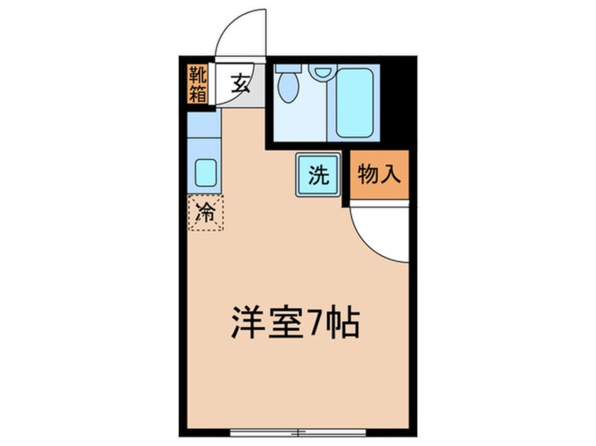 間取図 ベルシェ豪徳寺