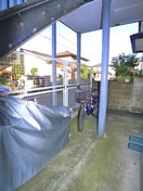 駐輪場 ラ・ポ－ルつくしが丘