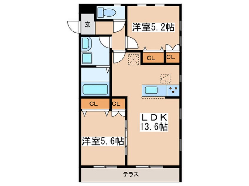 間取図 シュテルンビルト