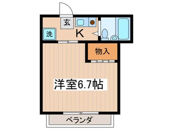 間取図 ファミ－ユ一ツ橋