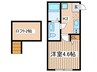 ヴィヴィエンダ西生田 1Kの間取り
