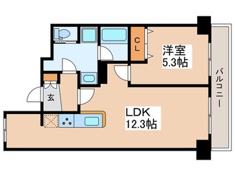 間取図 ラ・ティーダ堀切