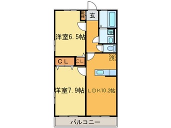 間取図 ヘリオス　ペンテ