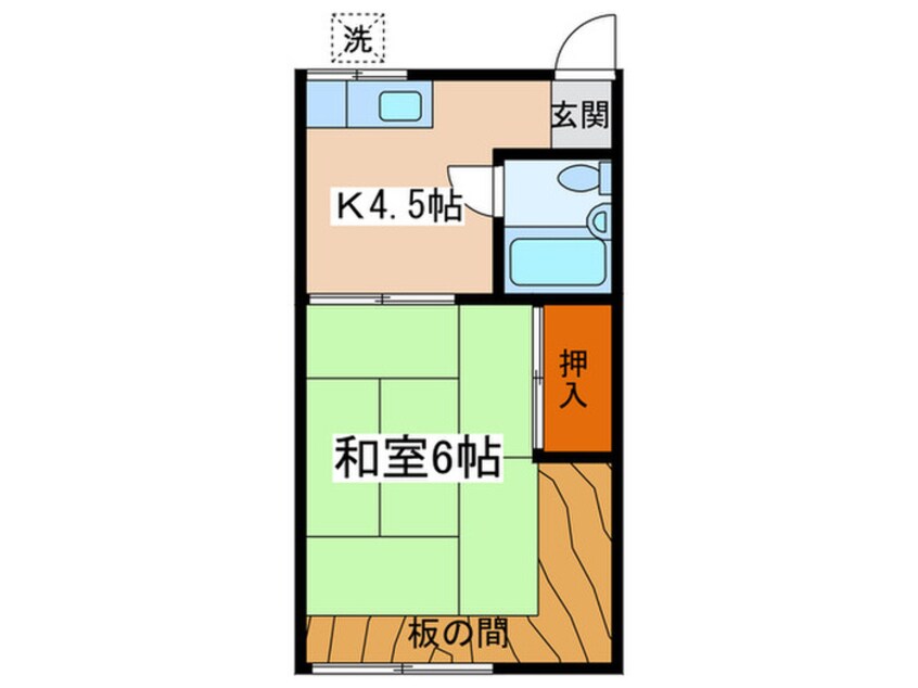 間取図 グリーンハイツ