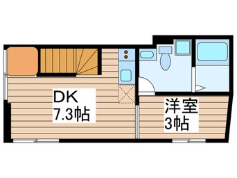 間取図 ＬａＬａ　Ｃｕｂｅ