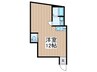 ＬａＬａ　Ｃｕｂｅ 1Rの間取り