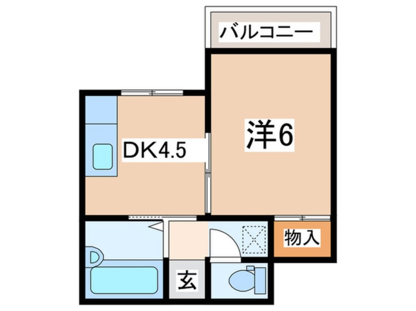 間取図 ベルモント池田町