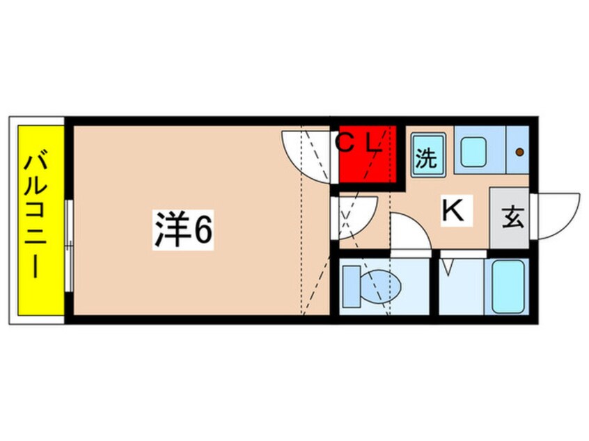 間取図 エトワ－ル井上Ⅱ