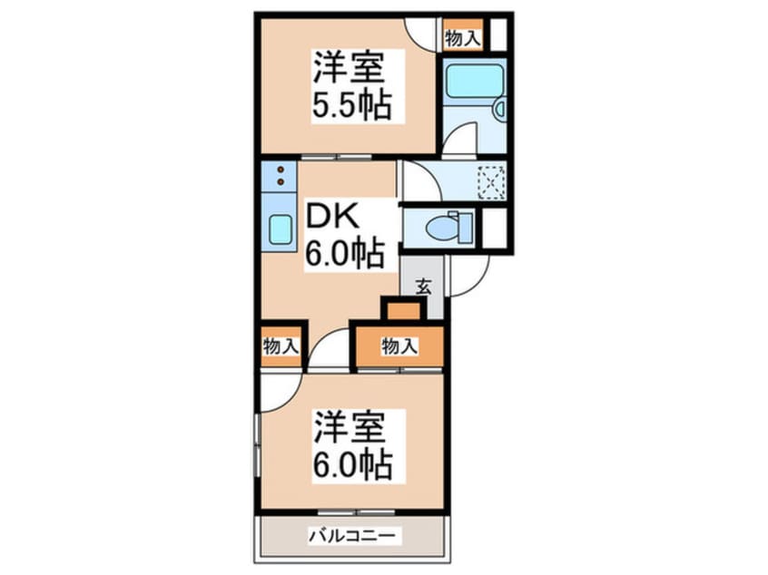 間取図 笹岡ビル