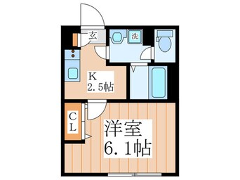 間取図 リブリ・保谷