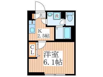 間取図 リブリ・保谷