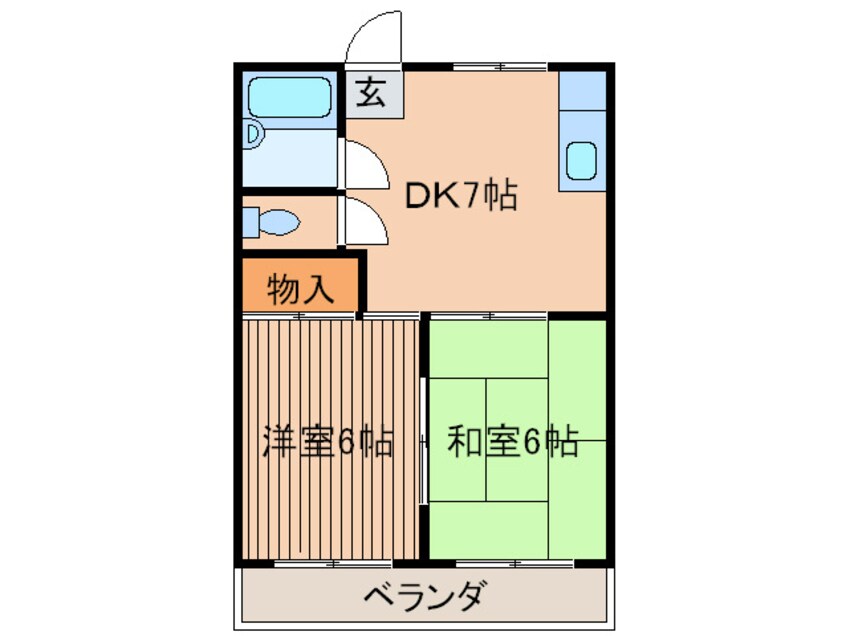間取図 ロックハウス