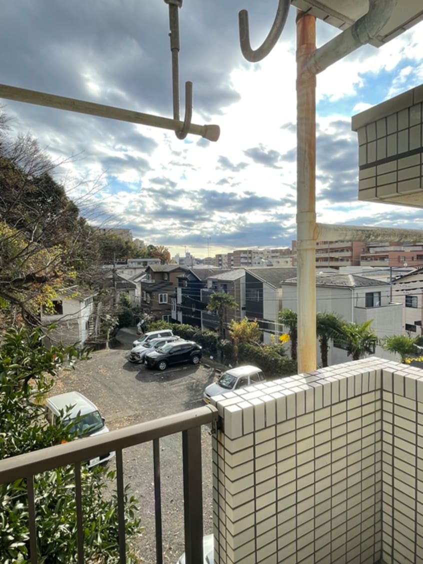 室内からの展望 ロックハウス