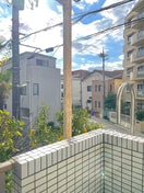 室内からの展望 ロックハウス