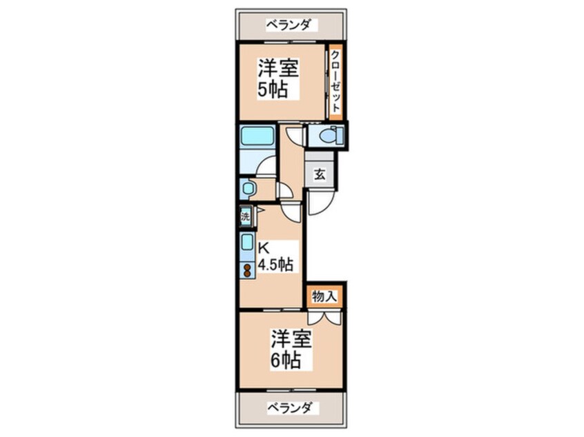 間取図 エトワール２１