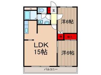 間取図 立石コーポラス