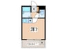 Mermaid　house 1Rの間取り