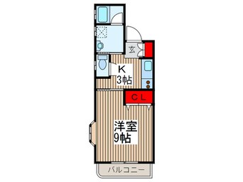 間取図 ハイツ斎藤