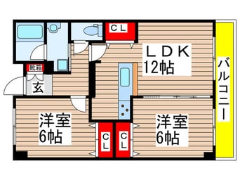 間取図 イーストピア