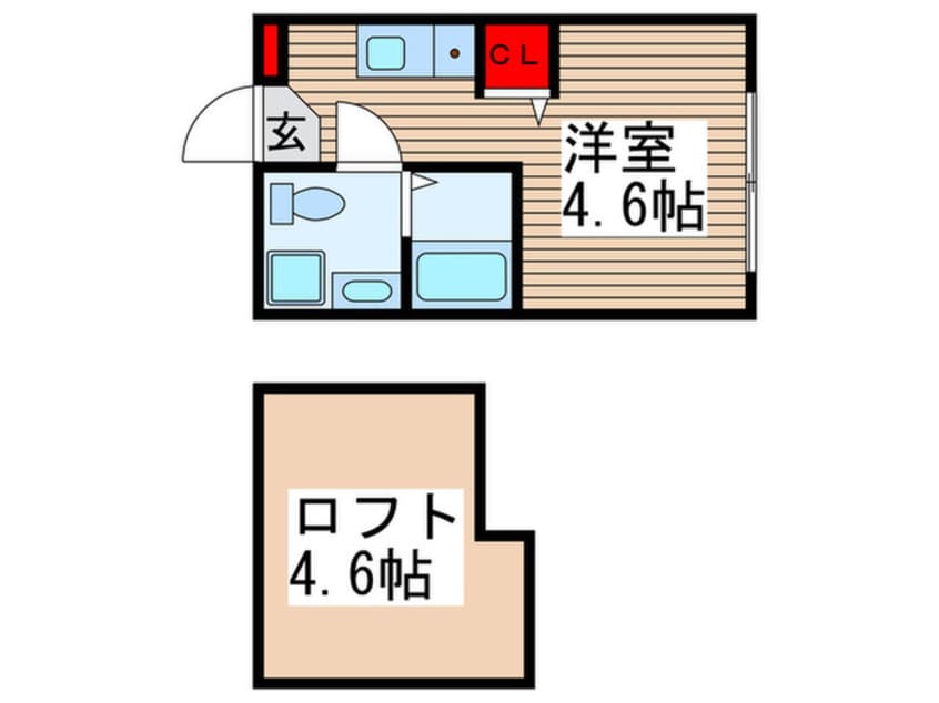 間取図 ハーモニーテラス綾瀬