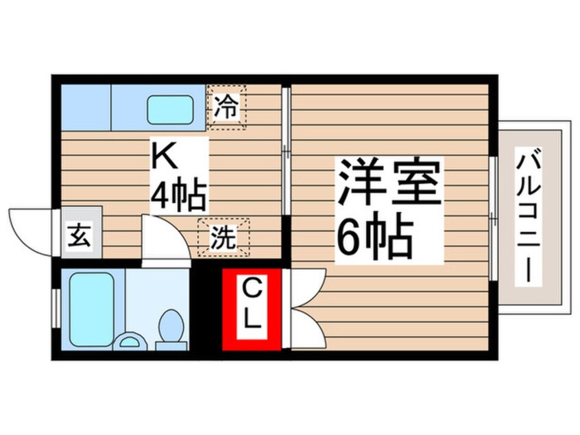 間取図 エステートピアミサカ