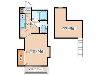 間取図 パークアベニューメザニーヌ