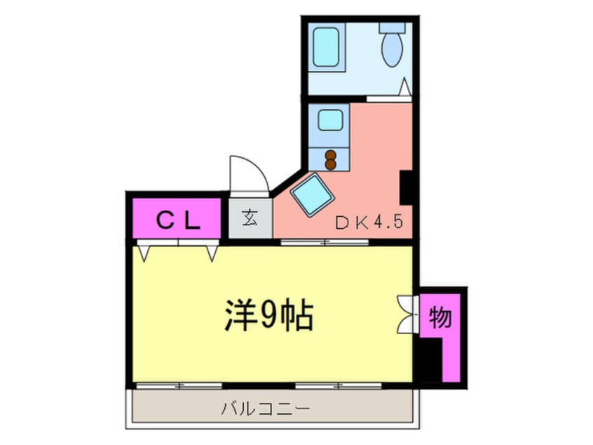 間取図 益谷ハイツ