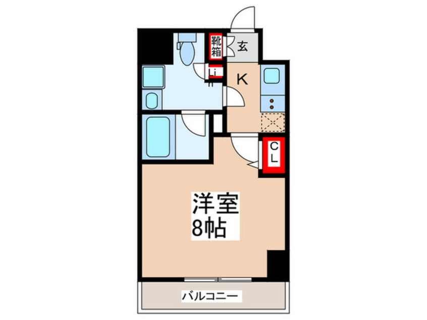 間取図 ミライズ新小岩マーロ