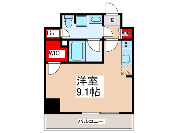 間取り図 ミライズ新小岩マーロ