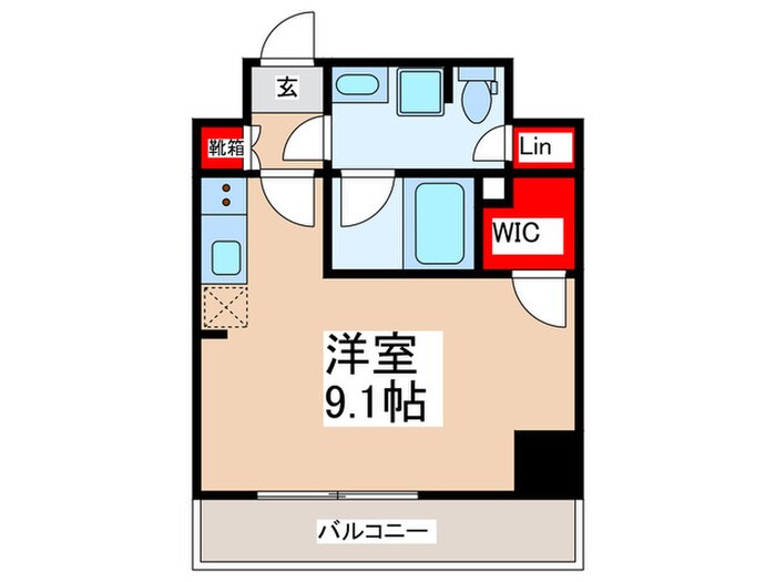 間取り図 ミライズ新小岩マーロ