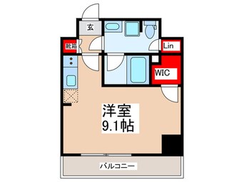 間取図 ミライズ新小岩マーロ